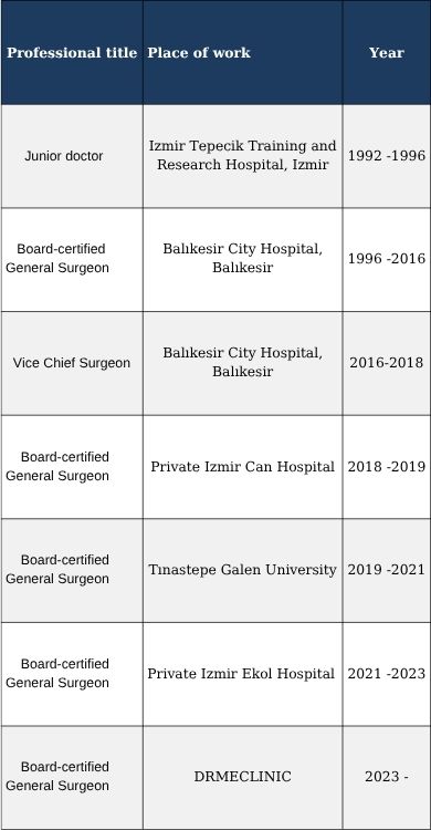 Mobile Career Timeline